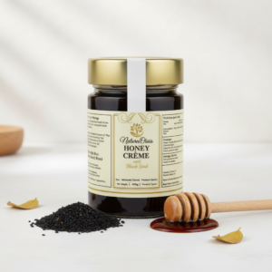 Raw Creamed Honey with Black Seeds – 400g