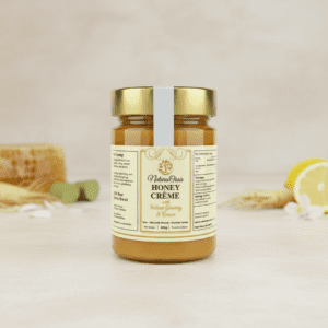 Raw Creamed Honey with Ginseng and Lemon - 400g
